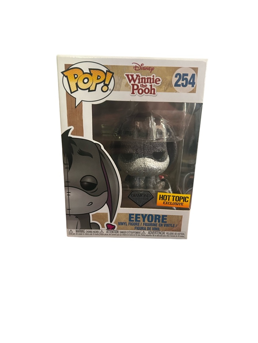 Funko Silver Glitter Eeyore Winnie the Pooh Pop! Vinyl